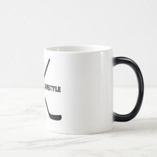 Mágica É uma Caneca de Hockey de Estilo de Vida