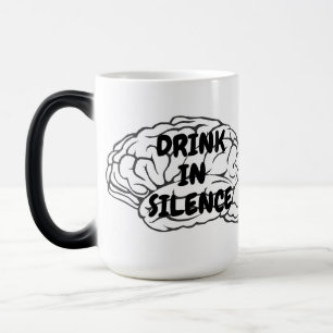 Mágica Esta caneca é um anúncio para a paz interior.