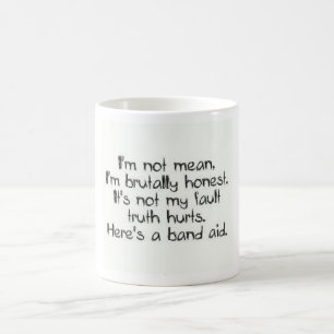 Mágica Eu não sou caneca de café média