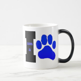 Mágica Eu sou uma caneca morphing do filhote