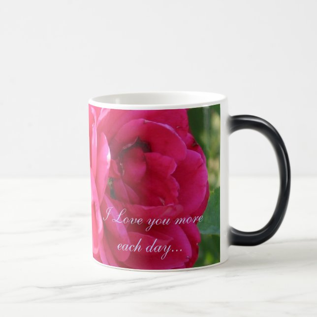 Mágica Eu te amo mais cada caneca do dia… (Direita)