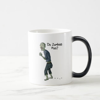Mágica Faça a caneca de Poo dos zombis