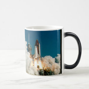 Mágica Lançamento do vaivém espacial da NASA, caneca de