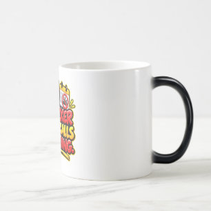 Mágica Minha Caneca de Café Engraçada com IA no Trabalho 