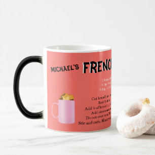 Mágica Monograma de torrada francesa Recebe uma caneca in