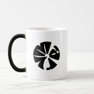 Mágica Nome simples "Mary" na caneca preta de café