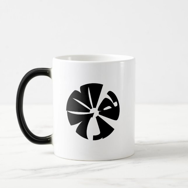 Mágica Nome simples "Mary" na caneca preta de café (Esquerda)