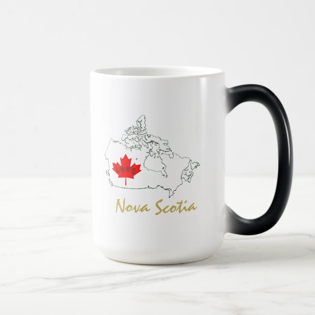 Mágica Nova Escócia Canadá Dra. café canja caneca (Direita)