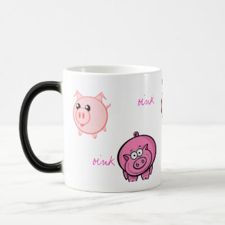 Mágica oink oink caneca