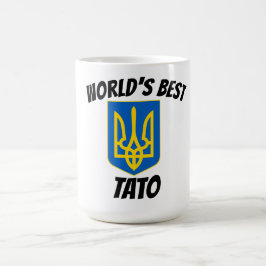 Mágica Pai do Tato do mundo caneca Morphing de Tryzub do