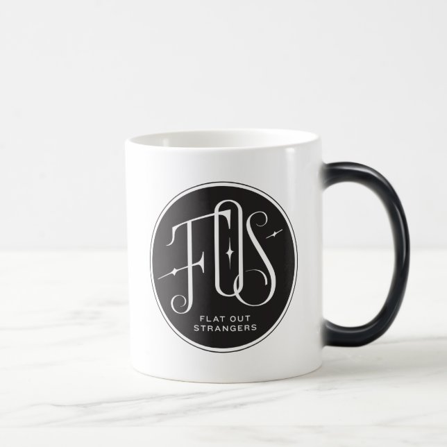 Mágica Para fora caneca lisa dos desconhecido (Direita)