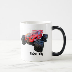 Mágica Pense a caneca grande - citações do trunfo