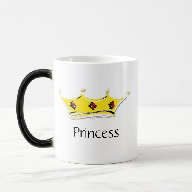 Mágica Princesa Caneca da mudança da cor (Esquerda)