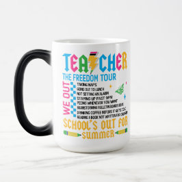 Mágica PROFESSOR A Turnê da Liberdade Caneca Divertida de