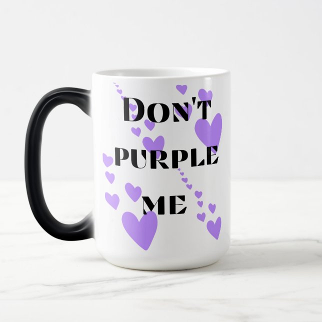Mágica Púrpura caneca de amor (Esquerda)