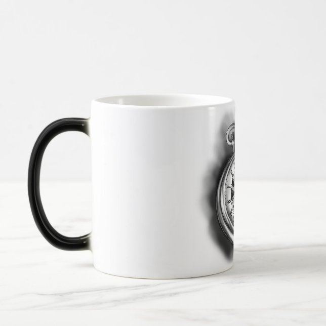 Mágica Relógio de bolso numa caneca (Esquerda)