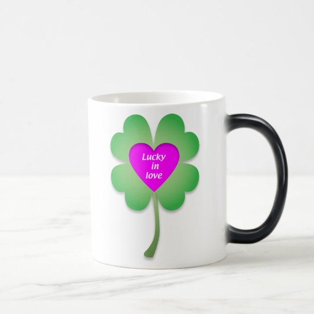 Mágica Sorte na caneca Love (Direita)