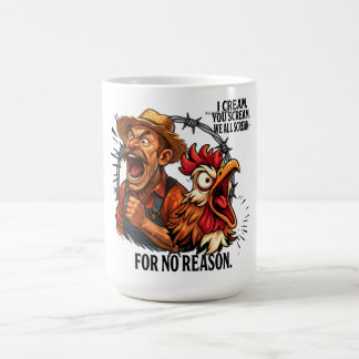 Mágica Todos gritam sem motivo - Caneca de mudança de cor