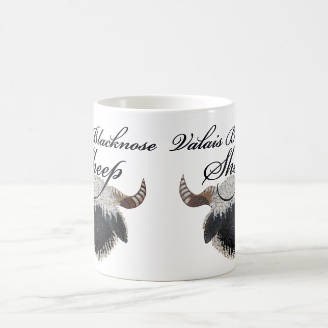 Mágica Valais Blacknose caneca de café (Centro)