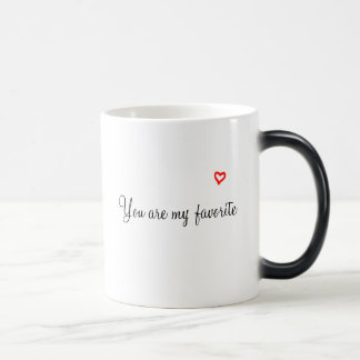 Mágica Você é minha caneca favorita