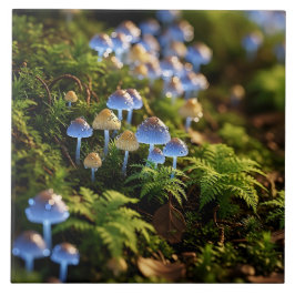 Magical Bioluminescent Fungi - Deep Forest