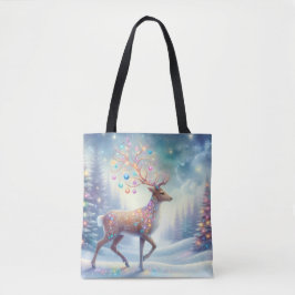 Magical Christmas Reindeer Tote