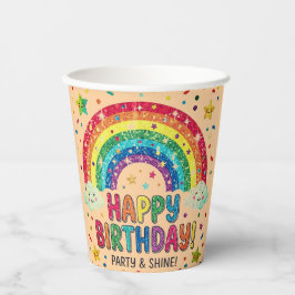 Magical Rainbow birthday party Paper