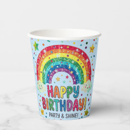 Magical Rainbow birthday party Paper
