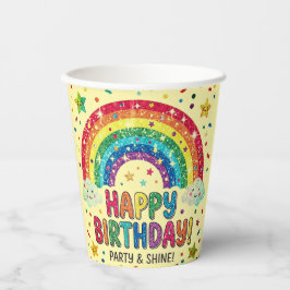 Magical Rainbow birthday party Paper