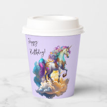 Magical Unicorn Fantasy nutre aniversário de roman