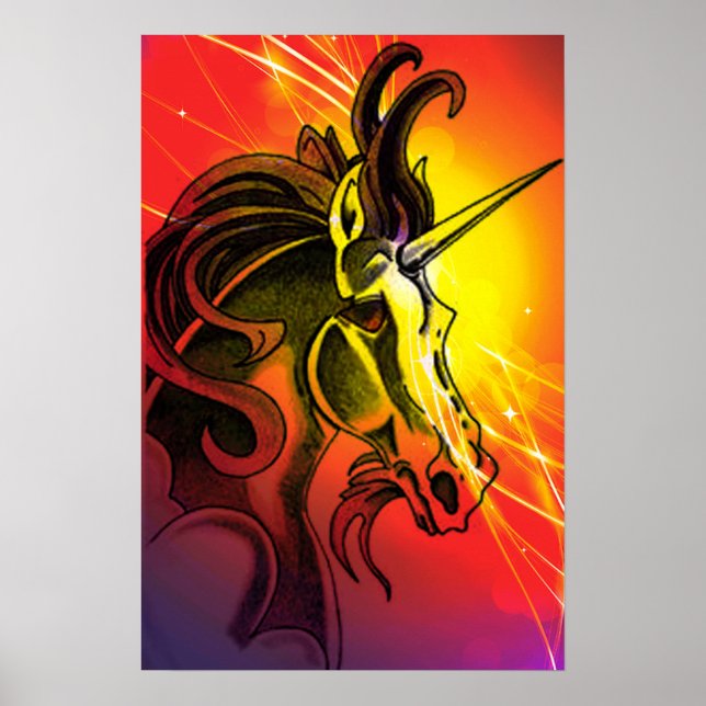 Magical Unicorn Poster (Frente)