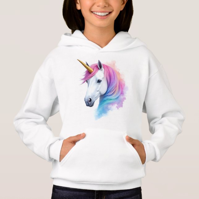 Magical Watercolor Unicorn (Frente)
