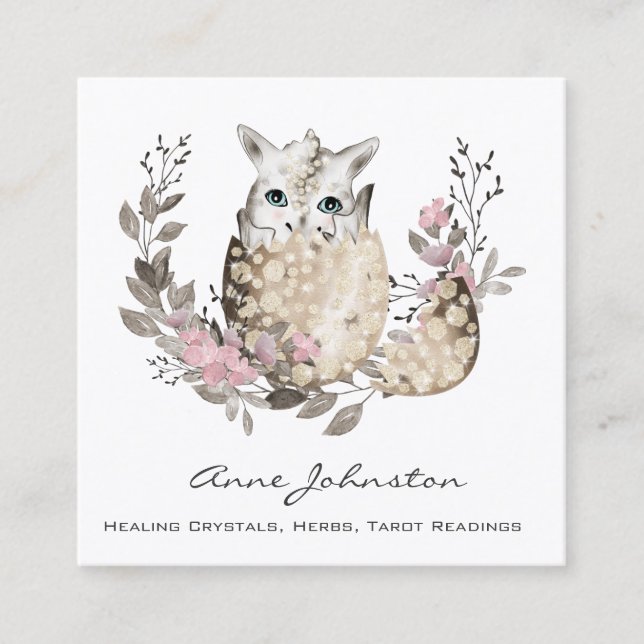 Magick Dragon Cartão de visita (Frente)