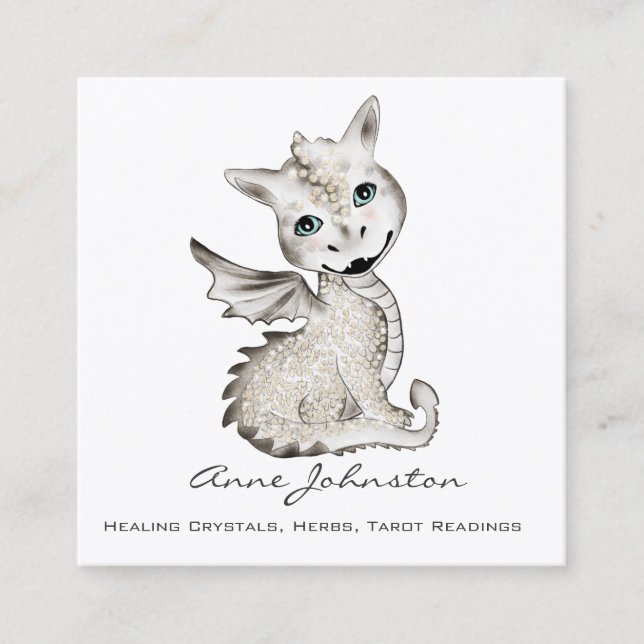 Magick Dragon Cartão de visita (Frente)