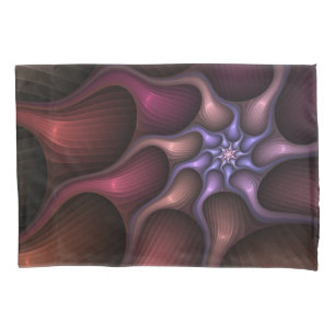 Mágico Abstrato Listrado Colorido Fractal Brilhant