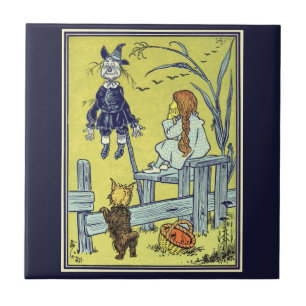 Mágico de Oz Vintage, Dorothy Toto Encontra Espant
