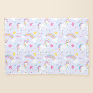 Mágico Rainbow Unicorn Purple Personalizado