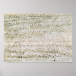 Magna Carta do poster a carta patente das