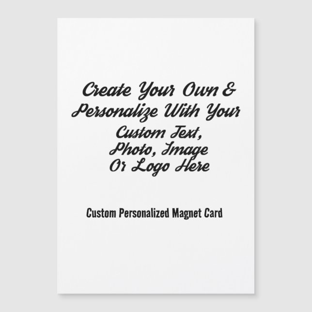 Magnet De Cartão Xmas - Manutenção Personalizada D (Frente)