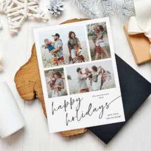 Magnet de Feriados Felizes de Script de Colagem de