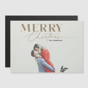 Magnet de Fotografias de Natal Serif para Script d