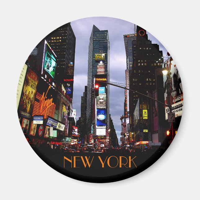Magnet de Nova York Imã de geladeira NY Souvenir (Frente)