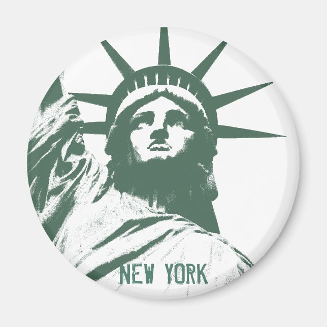 Magnet de Nova York Imã de geladeira NY Souvenir (Frente)
