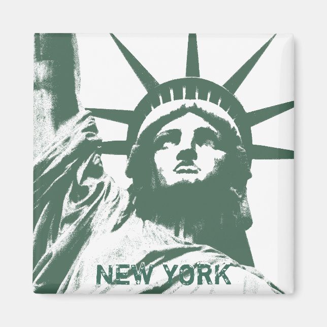Magnet de Nova York Imã de geladeira NY Souvenir (Frente)