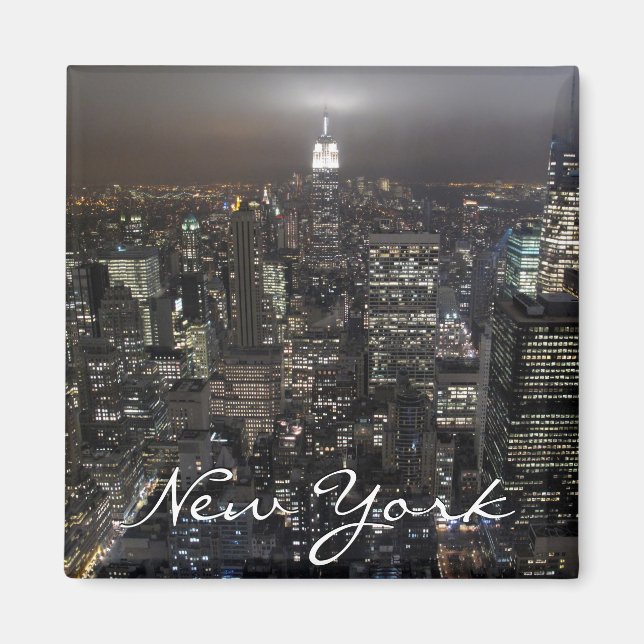 Magnet de Nova York Imã de geladeira NY Souvenir (Frente)