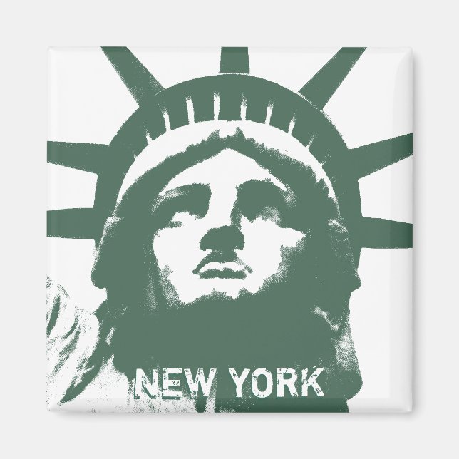 Magnet de Nova York Imã de geladeira NY Souvenir (Frente)