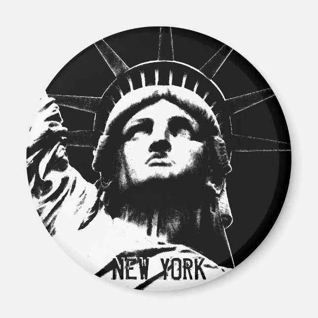 Magnet de Nova York Imã de geladeira NY Souvenir (Frente)