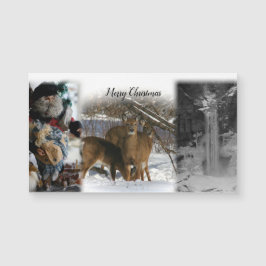 Magnet Natal - Papais noeis/Veados/Queda
