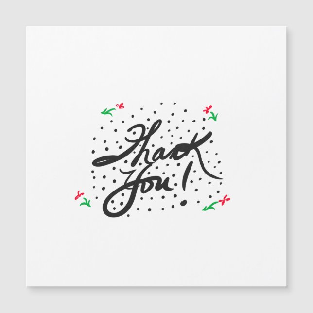 Magnética Obrigado (Frente)