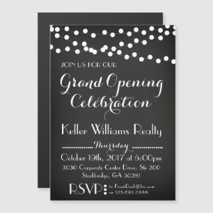 Magnético Abertura MAGNET Grand, Evento, Convite Aberto